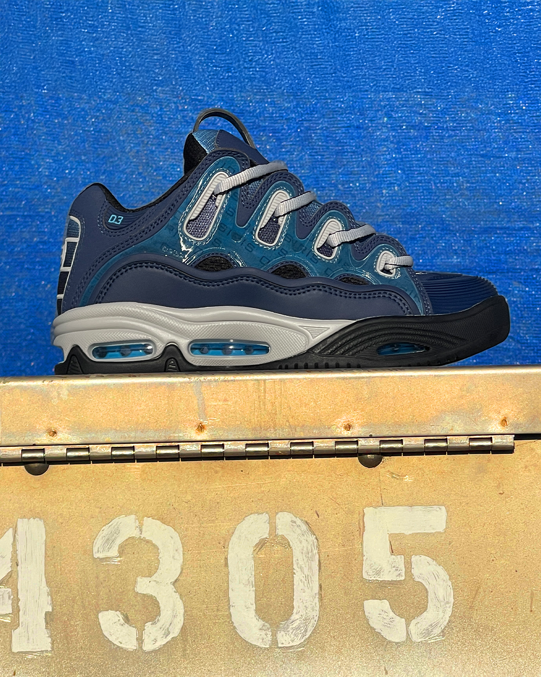 D3 2001 Navy/Grey/Blue - Image 5